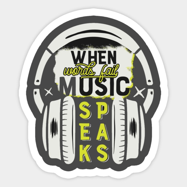 Music Sticker by FunnyHedgehog